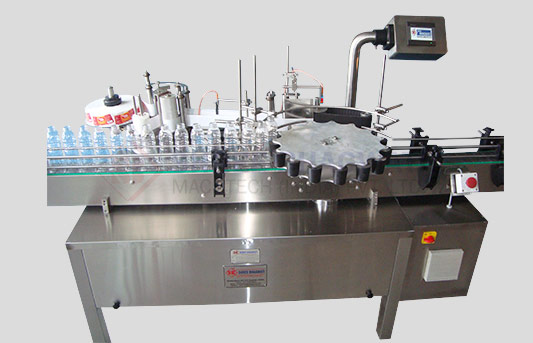 Automatic Rotary Sticker Labelling Machine