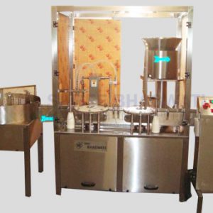 Twin Head Liquid Filling and Capping Machine for Vials